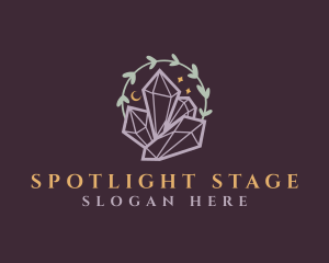 Jewelry Gemstone Crystals logo design