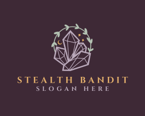 Jewelry Gemstone Crystals logo design