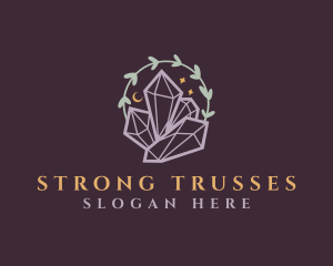 Jewelry Gemstone Crystals logo design