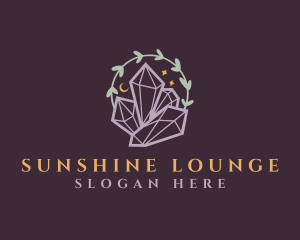 Jewelry Gemstone Crystals logo design