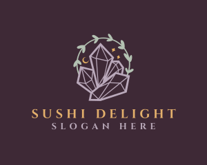 Jewelry Gemstone Crystals logo design