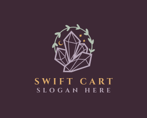 Jewelry Gemstone Crystals logo design