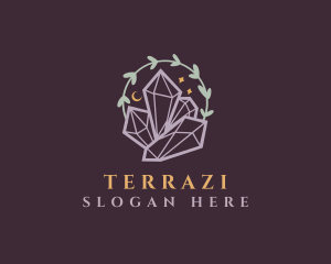 Jewelry Gemstone Crystals logo design