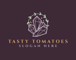 Jewelry Gemstone Crystals logo design