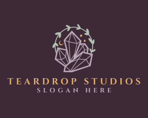 Jewelry Gemstone Crystals logo design