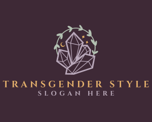 Jewelry Gemstone Crystals logo design