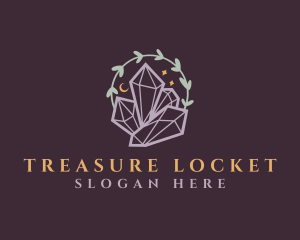 Jewelry Gemstone Crystals logo design