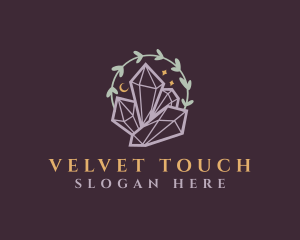 Jewelry Gemstone Crystals logo design