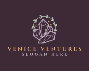 Jewelry Gemstone Crystals logo design