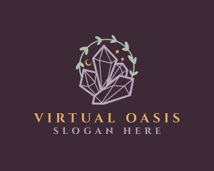 Jewelry Gemstone Crystals logo design