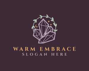 Jewelry Gemstone Crystals logo design