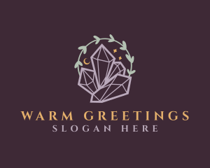 Jewelry Gemstone Crystals logo design