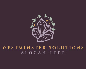 Jewelry Gemstone Crystals logo design