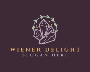 Jewelry Gemstone Crystals logo design