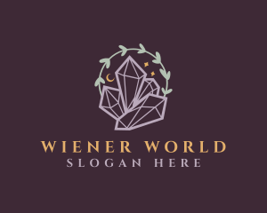 Jewelry Gemstone Crystals logo design