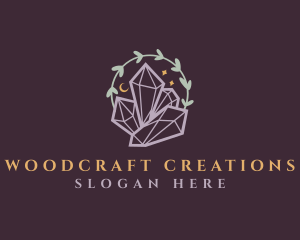 Jewelry Gemstone Crystals logo design