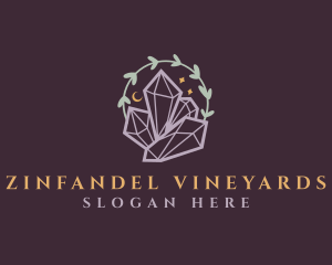 Jewelry Gemstone Crystals logo design