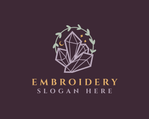 Jewelry Gemstone Crystals logo design