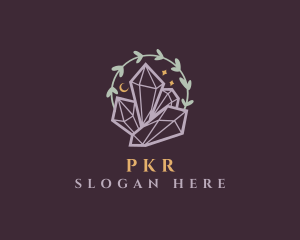 Jewelry Gemstone Crystals logo design