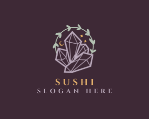 Jewelry Gemstone Crystals logo design