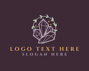 Jewelry Gemstone Crystals Logo