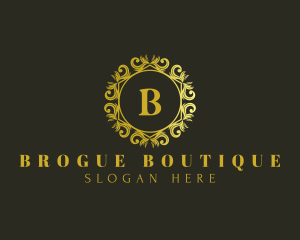 Luxury Boutique Crest logo design