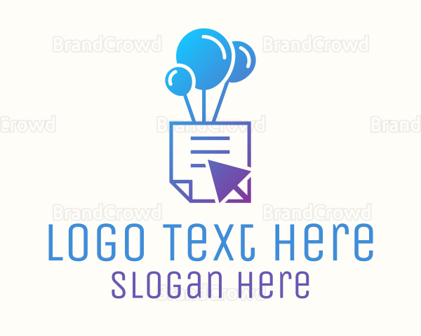 Balloon Document Click Logo