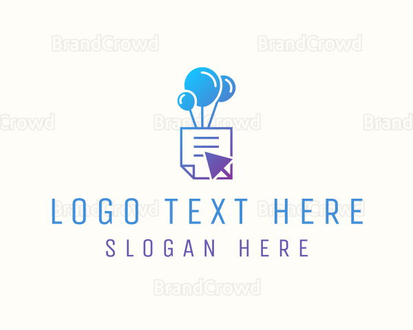 Balloon Document Click Logo