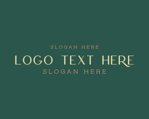 Elegant Yellow Business Logo