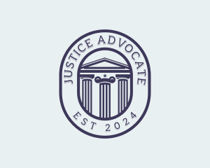 Prosecutor - Column Pillar Prosecutor logo design