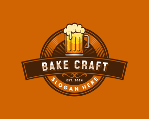 Craft Beer Pub Brewery logo design