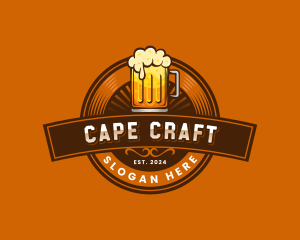 Craft Beer Pub Brewery logo design