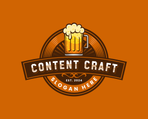 Craft Beer Pub Brewery logo design