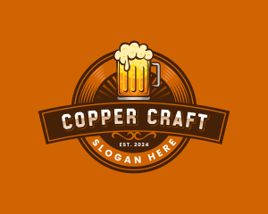 Craft Beer Pub Brewery logo design