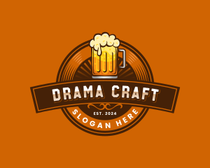 Craft Beer Pub Brewery logo design