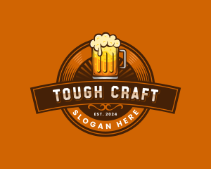 Craft Beer Pub Brewery logo design