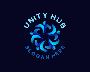 Community - People Community Foundation logo design