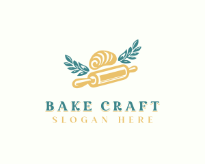 Croissant Bakery logo design