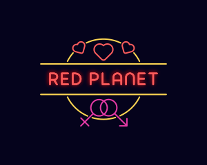 Erotic Neon Sex Shop logo design