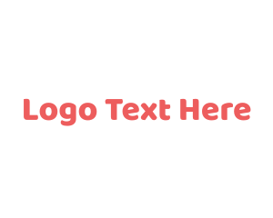 Typography - Generic Professional Marketing logo design