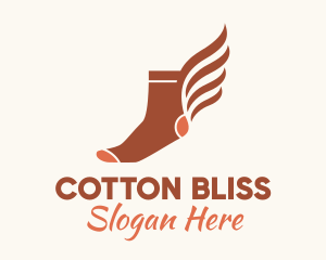 Cotton - Red Sock Wing logo design