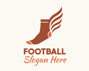 Footwear - Red Sock Wing logo design