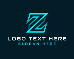 Professional Tech Company Letter Z Logo