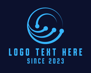 Telecommunication - Neon Tech Telecommunication logo design