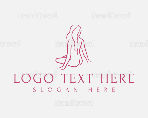 Sexy Model Woman Logo