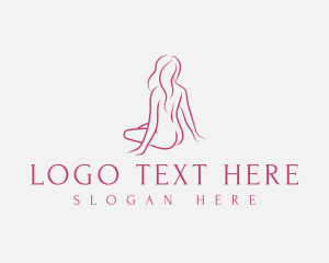 Sexy Model Woman logo design