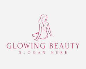 Aesthetician - Sexy Model Woman logo design