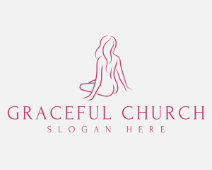 Plastic Surgery - Sexy Model Woman logo design