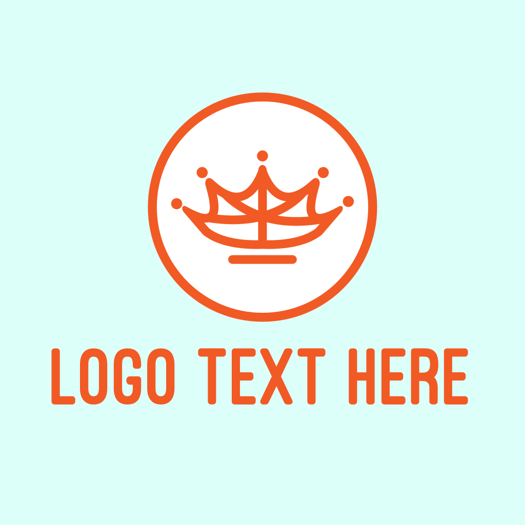 Leaf Crown Outline Logo | BrandCrowd Logo Maker