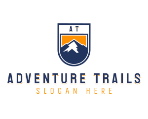 Mountain Hike Adventure Logo